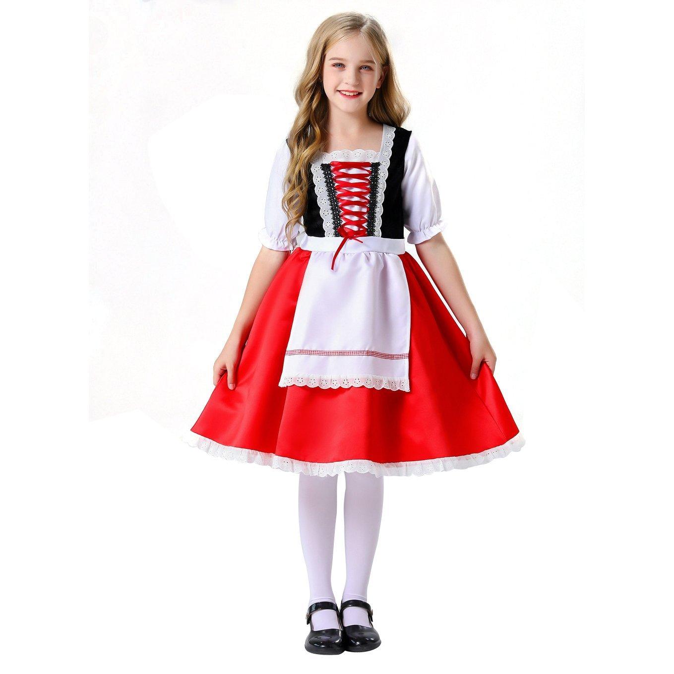 Children's Day Halloween kindergarten Little Red Riding Hood show costume family performance - Pajamasbuy