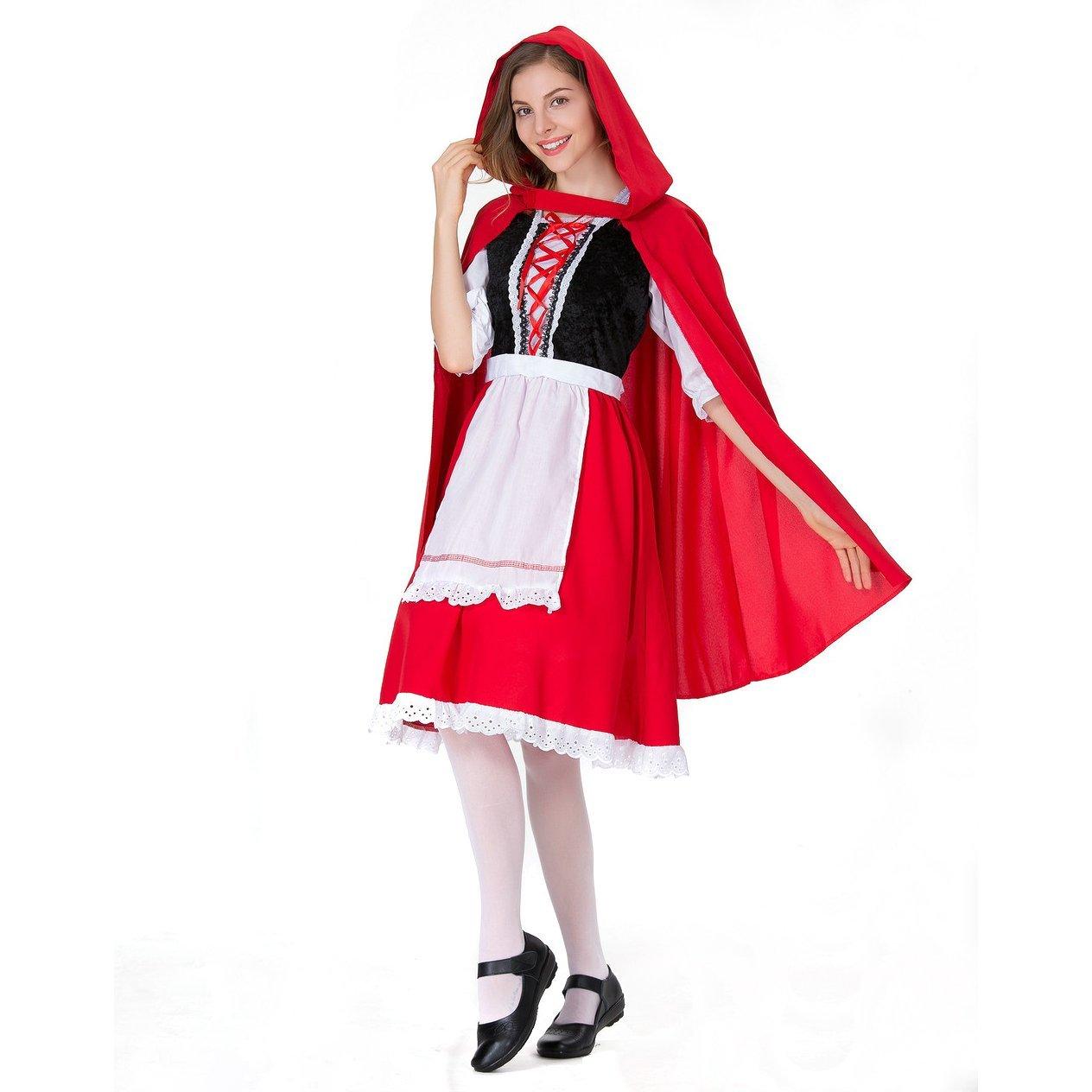 Children's Day Halloween kindergarten Little Red Riding Hood show costume family performance - Pajamasbuy