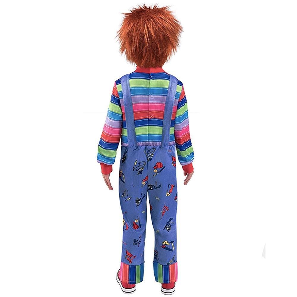 child's kids Chucky Costume Boy Jumpsuit Girls Dress stage Halloween - Pajamasbuy