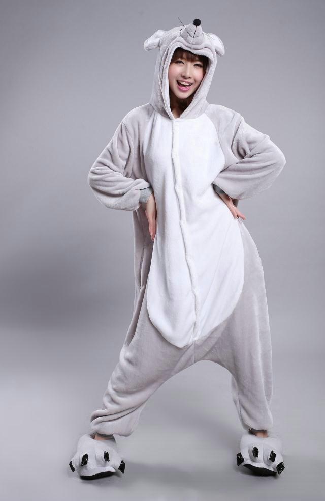 BuyChinese Zodiac Signs Mouse Kigurumi Animal Onesies Pajamas Costume Now Cheaper With 3 - 5 Days Ship - PajamasBuy