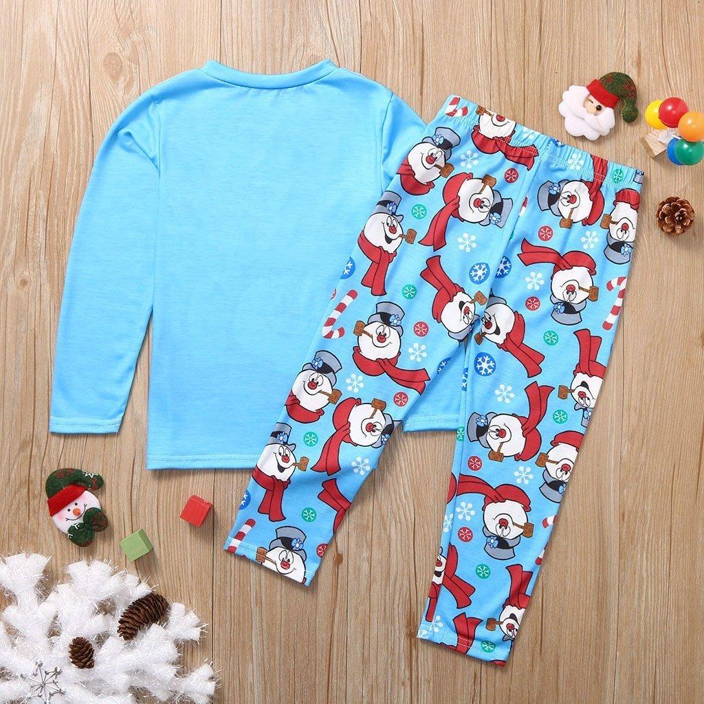 Christmas Family Matching Pajamas Sets Santa Claus Printed Sleepwear - Pajamasbuy