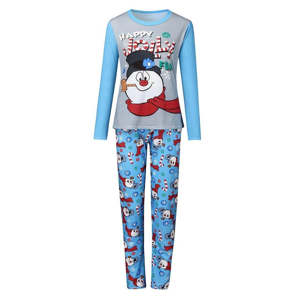 Christmas Family Matching Pajamas Sets Santa Claus Printed Sleepwear - Pajamasbuy