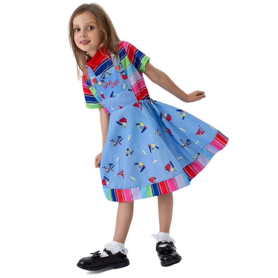 Chucky Season 2 Kids Dress Halloween Outfits Cosplay Costume - Pajamasbuy