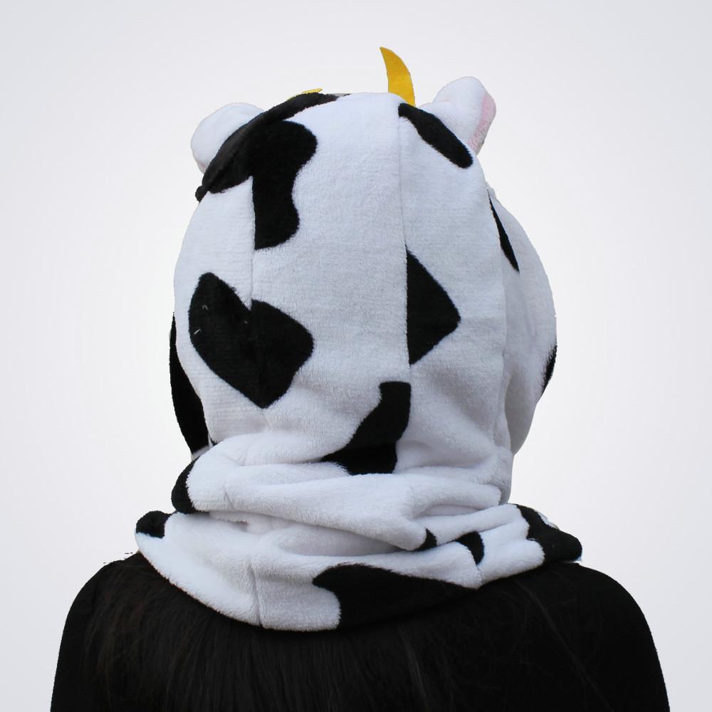 BuyCow Kigurumi Neckwarmer Hood hat animal onesiese accessories Now Cheaper With 3 - 5 Days Ship - PajamasBuy