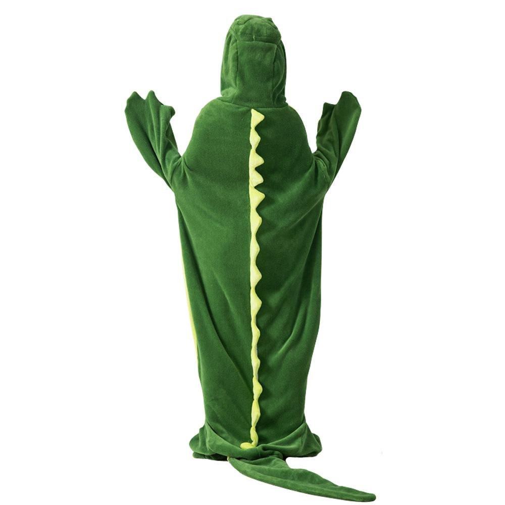 Crocodile Animal kigurumi onesies Costume Cozy Fleece Pajama Robe - Pajamasbuy