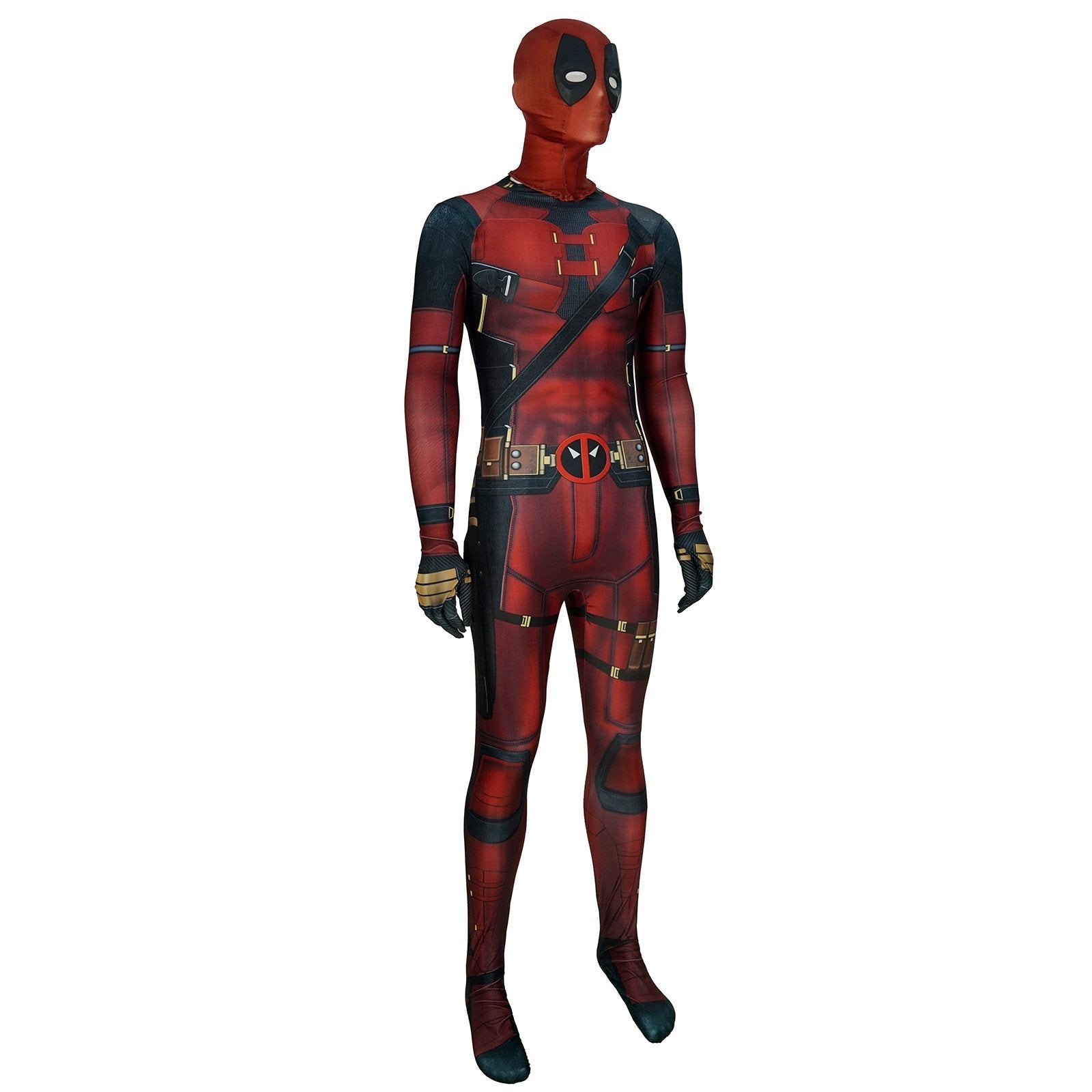 BuyDeadpool 3 Wade Wilson Cosplay Jumpsuit Halloween Costume for Adults & Kids Now Cheaper With 3 - 5 Days Ship - PajamasBuy