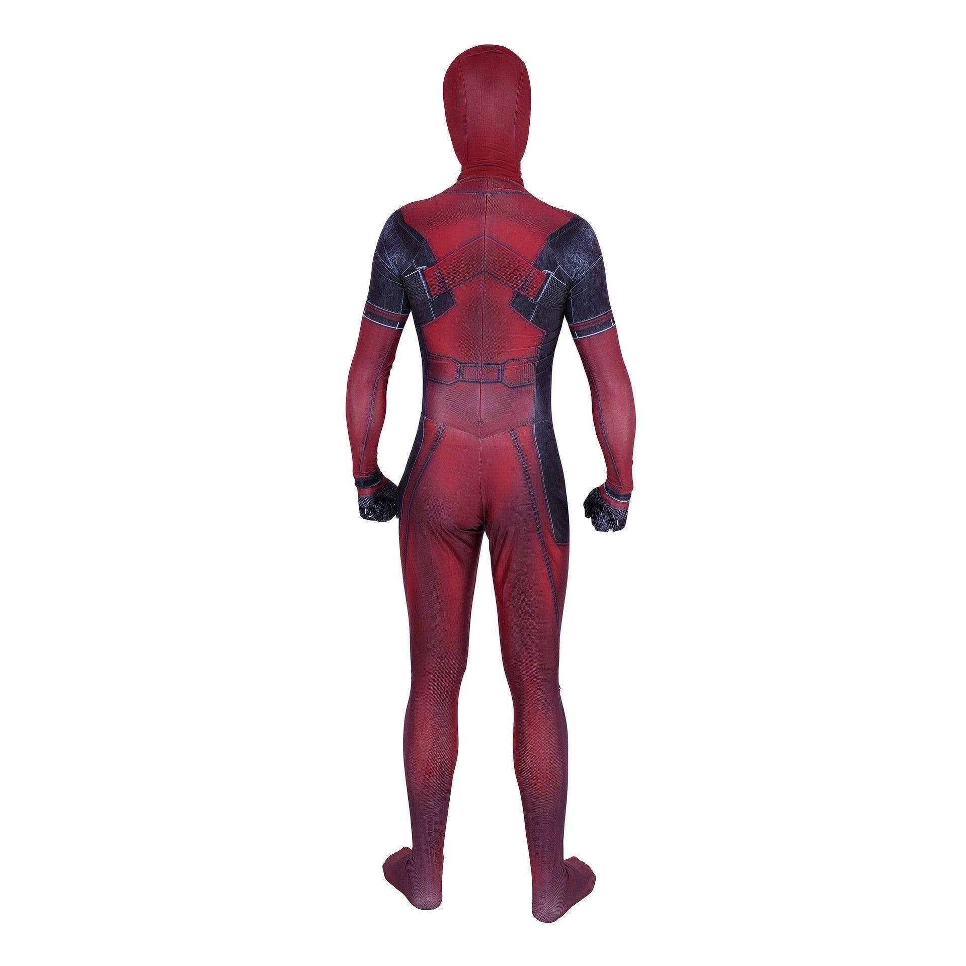 Deadpool Wade Wilson Cosplay Jumpsuit Adult And Kids Halloween Costume - Pajamasbuy