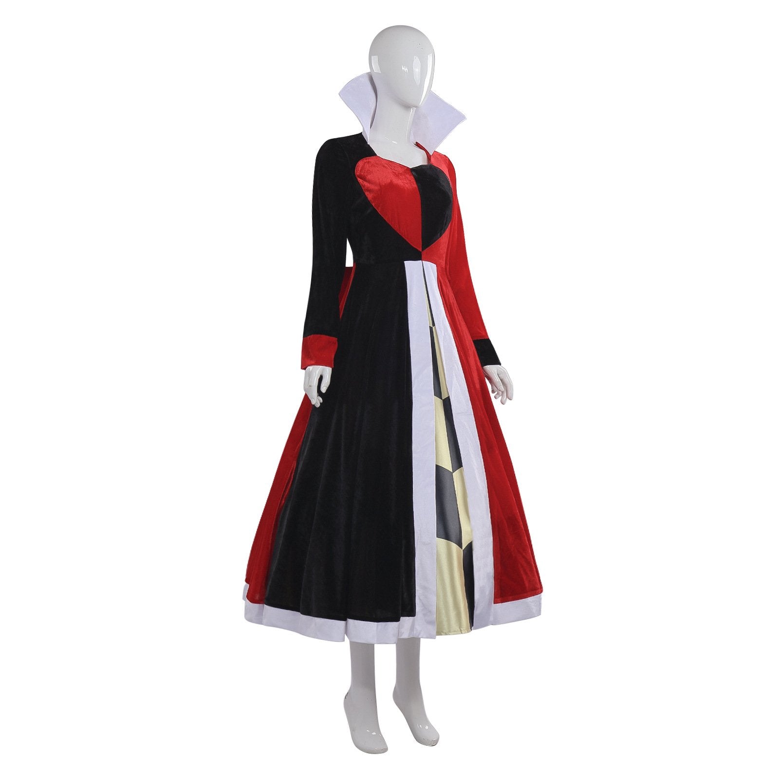 BuyDeluxe Queen of Hearts Costume Dress Alice in Wonderland for Women Now Cheaper With 3 - 5 Days Ship - PajamasBuy