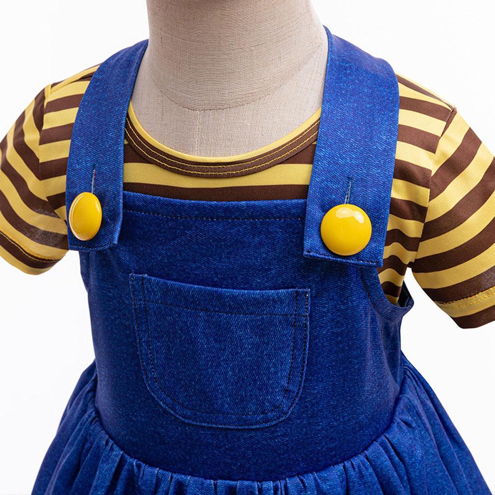 Despicable Me Agnes Costume Cosplay Dress Halloween Party Outfit - Pajamasbuy