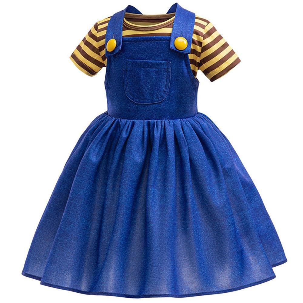 Despicable Me Agnes Costume Cosplay Dress Halloween Party Outfit - Pajamasbuy