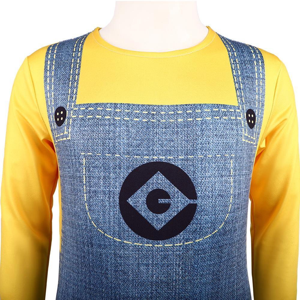 Despicable Me Minion Costume Cosplay Halloween Masquerade Party Halloween Full Set - Pajamasbuy