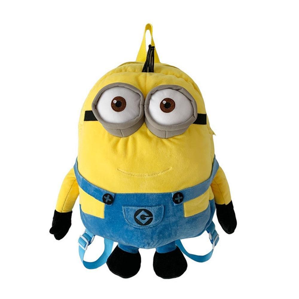 Despicable Me Minions Plush school bag large capacity student cartoon backpack - Pajamasbuy