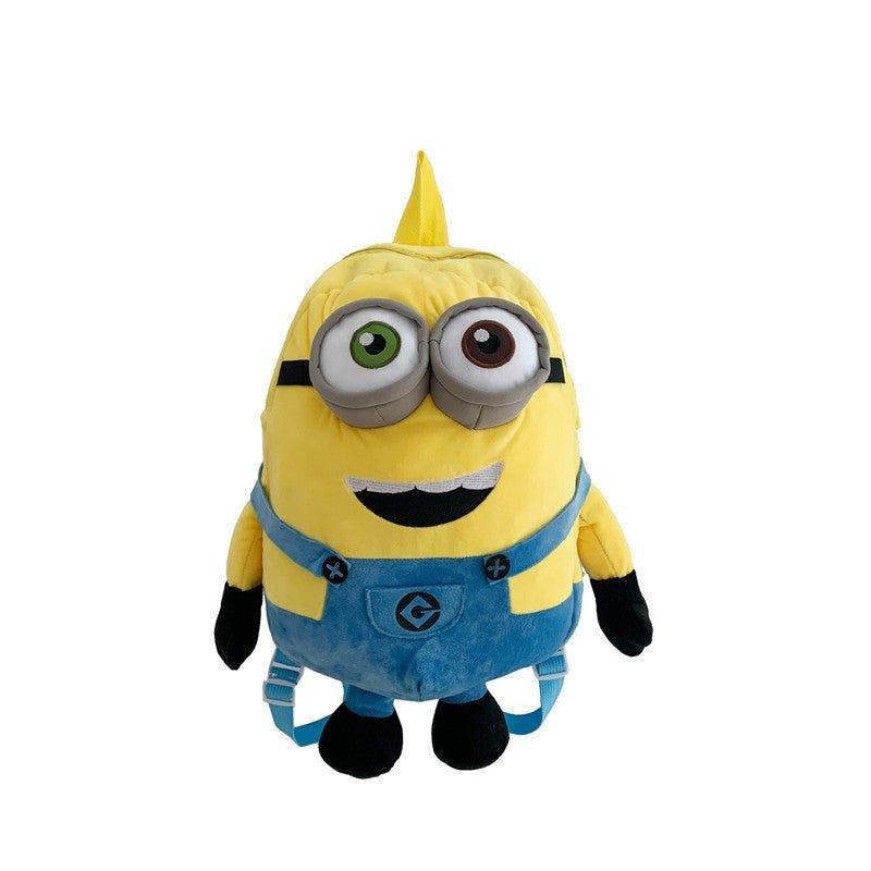 Despicable Me Minions Plush school bag large capacity student cartoon backpack - Pajamasbuy