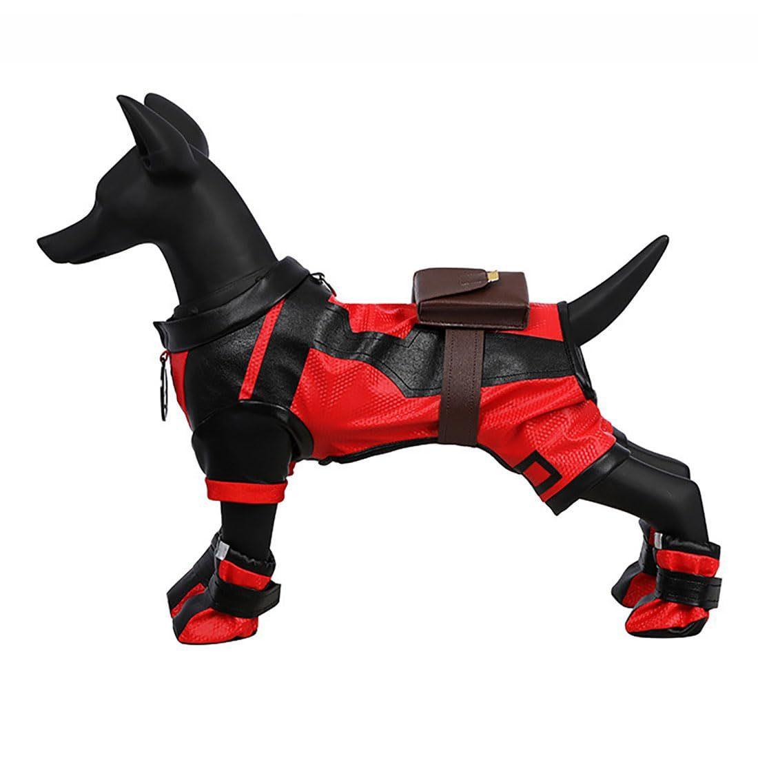 Dog Deadpool Costume Dog Pool Costumes - Pajamasbuy