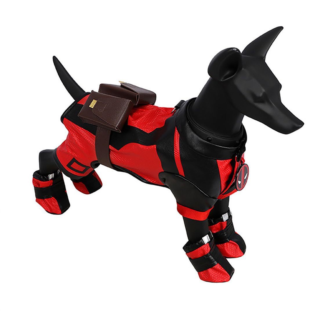 BuyDog Deadpool Costume Dog Pool Costumes Now Cheaper With 3 - 5 Days Ship - PajamasBuy