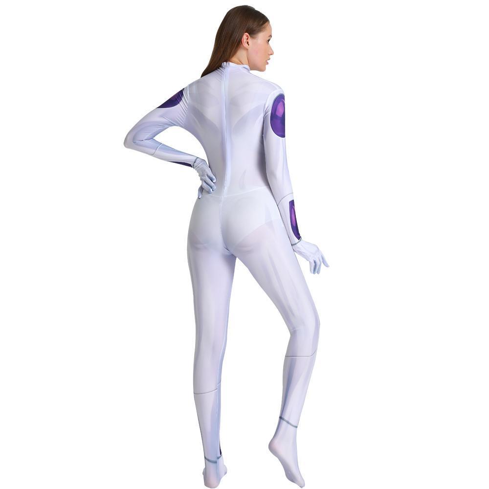 BuyDragon Ball Frieza Cosplay Costume Zentai Bodysuit for Halloween Party Now Cheaper With 3 - 5 Days Ship - PajamasBuy