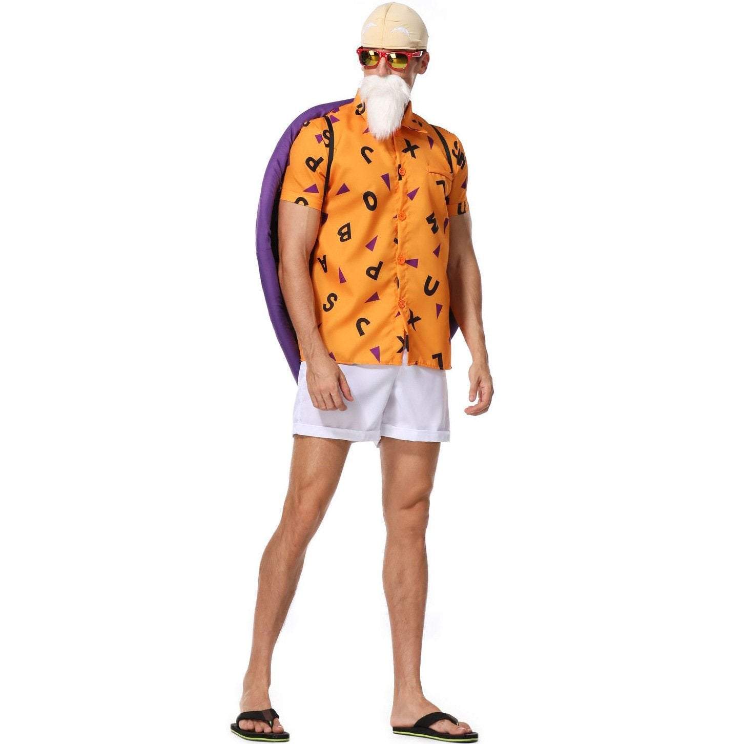 BuyDragon Ball Z Master Roshi Men's Costume Cosplay Halloween Now Cheaper With 3 - 5 Days Ship - PajamasBuy