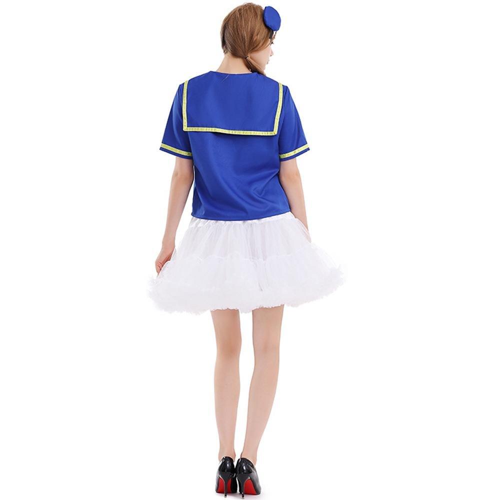 Duck Sailor Skirt Dress Cosplay Costumes Adult Full Set - Pajamasbuy