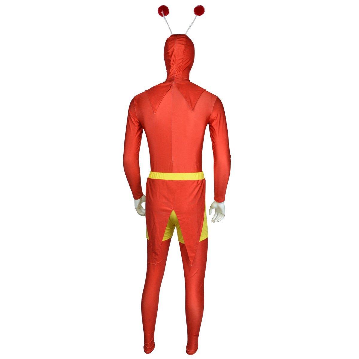 El Chapul¡§an Colorado Cosplay Costume Chespirito4 The Red Grasshopper - Pajamasbuy