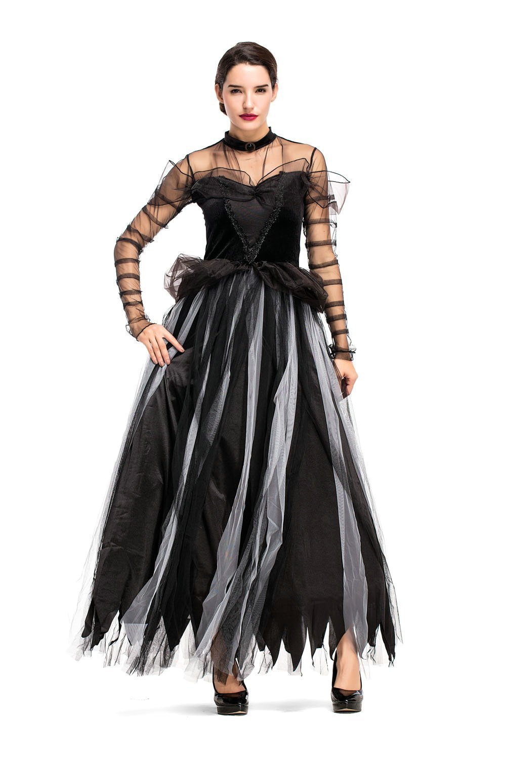 BuyFairy Tale Black Swan Cos Witch Cos Costume for Halloween Party Prom Now Cheaper With 3 - 5 Days Ship - PajamasBuy