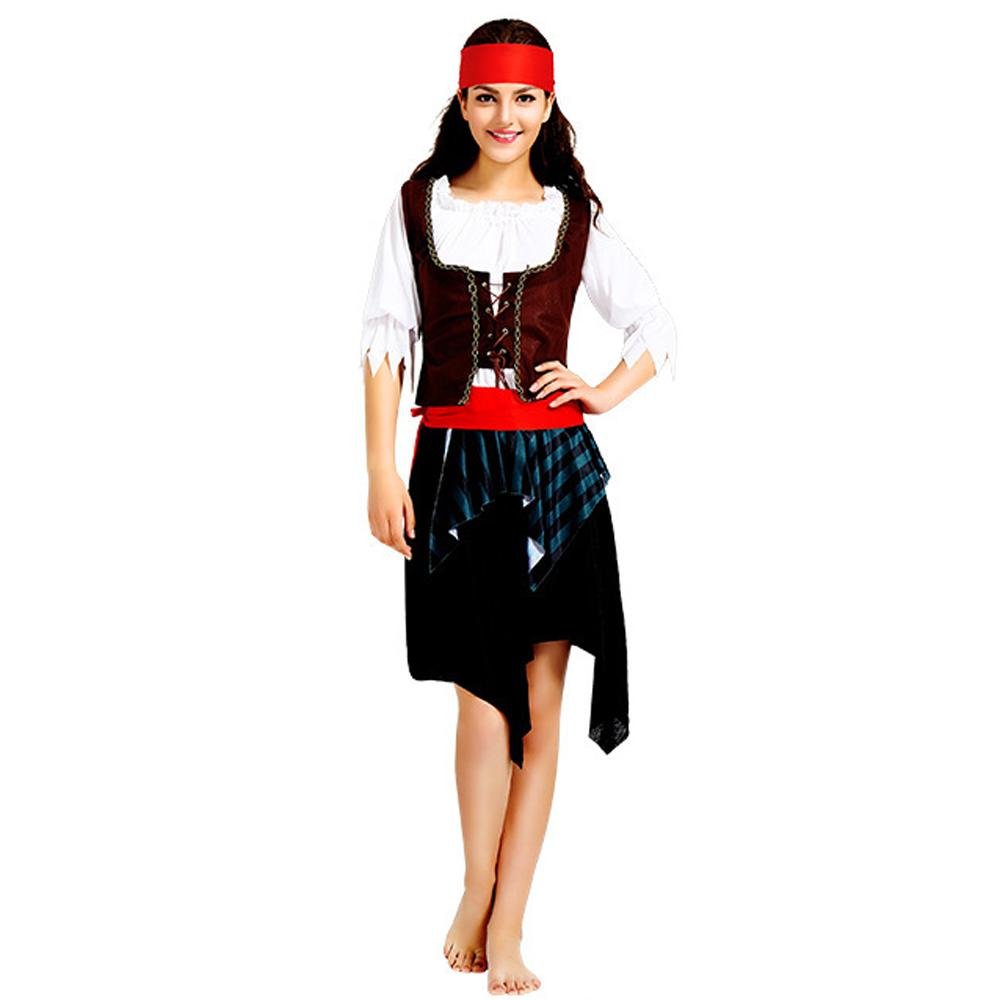 BuyFamily Matching Pirate Outfit Cosplay Costume Fancy Dress Halloween Now Cheaper With 3 - 5 Days Ship - PajamasBuy