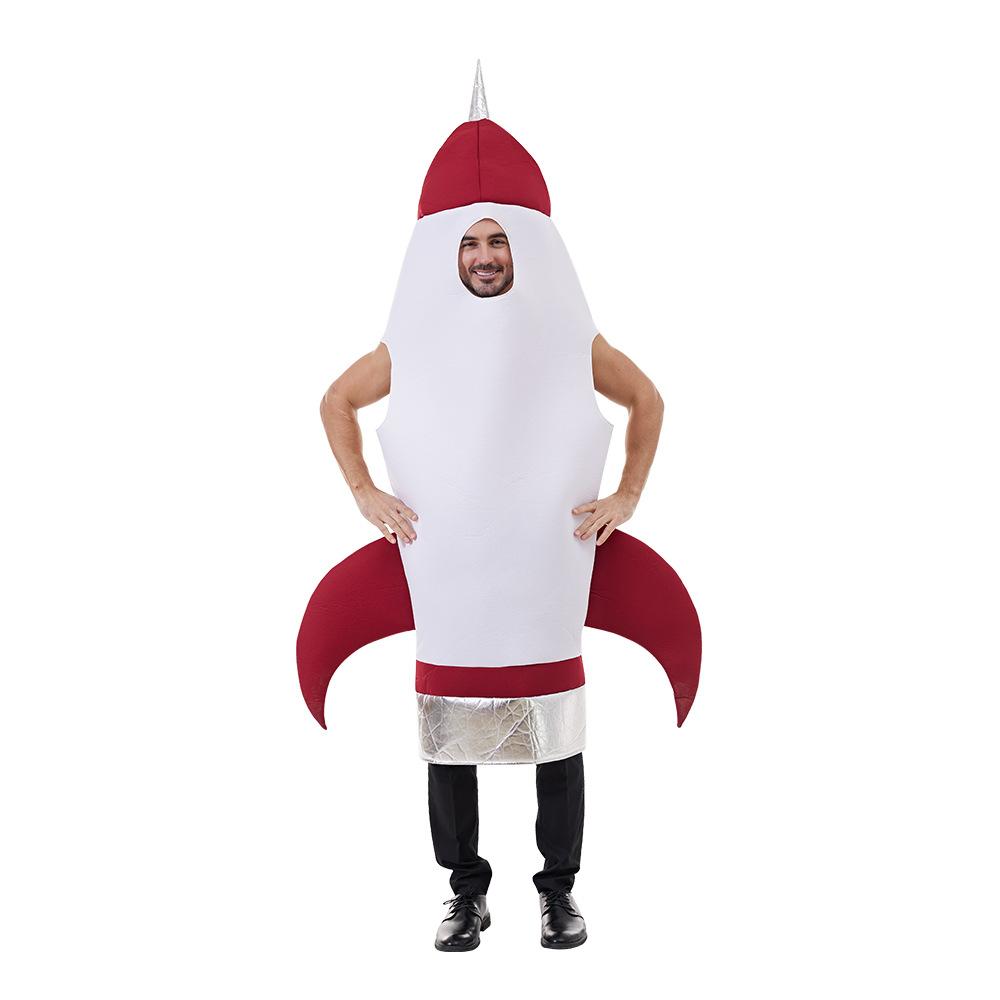 BuyFancy Dress Space Rocket Inflatable Costume Jumpsuit for Adults Outfit Halloween Now Cheaper With 3 - 5 Days Ship - PajamasBuy