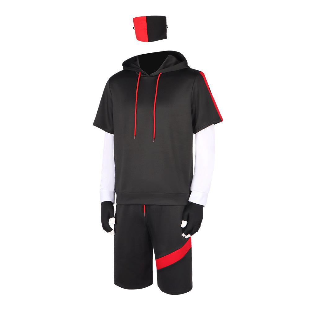 BuyFortnite Ikonik Bundle Game Adult Party Cosplay Costume Outfits Carnival Suit Now Cheaper With 3 - 5 Days Ship - PajamasBuy