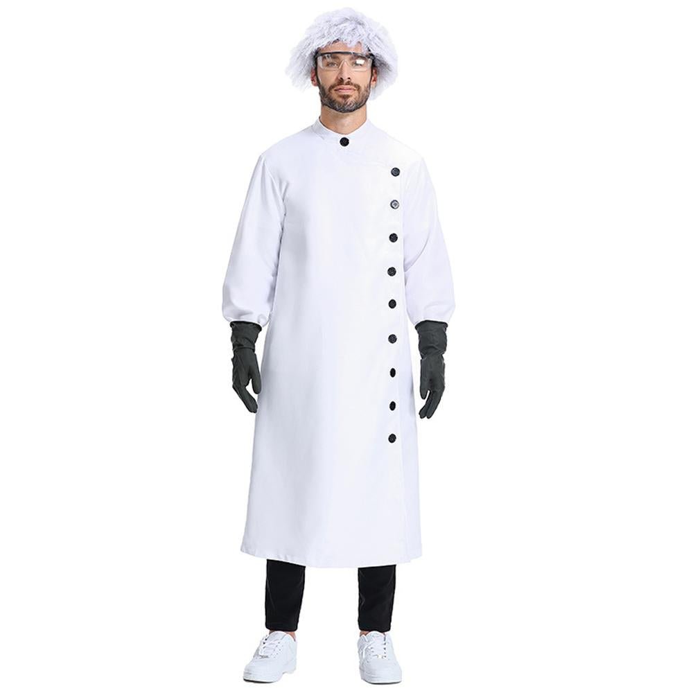 BuyFrankenstein Mad scientist Professional Lab Coat Halloween Party Cosplay Set Now Cheaper With 3 - 5 Days Ship - PajamasBuy