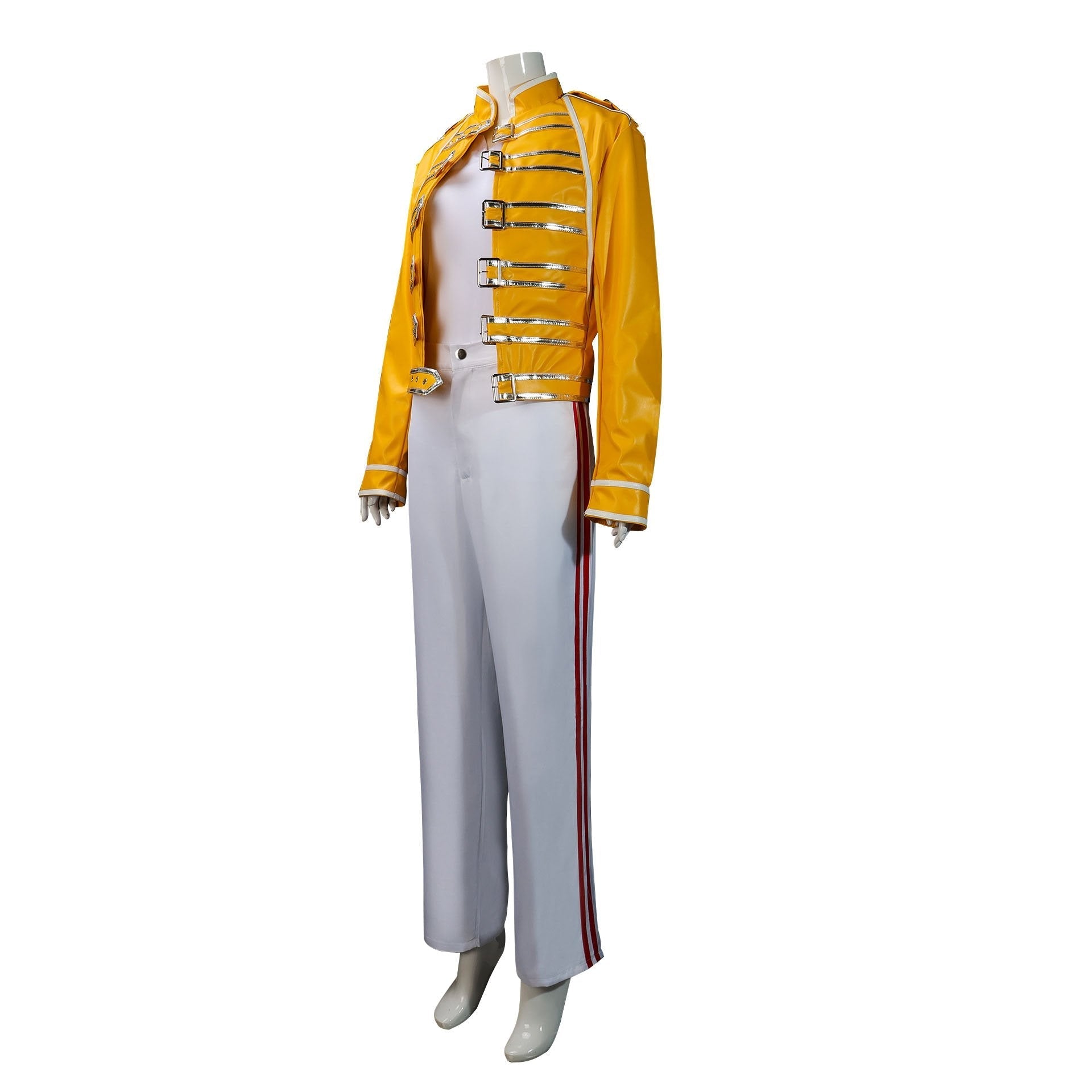 BuyFreddie Mercury Cosplay Costume Queen's Lead Singer Outfit for Adults Now Cheaper With 3 - 5 Days Ship - PajamasBuy