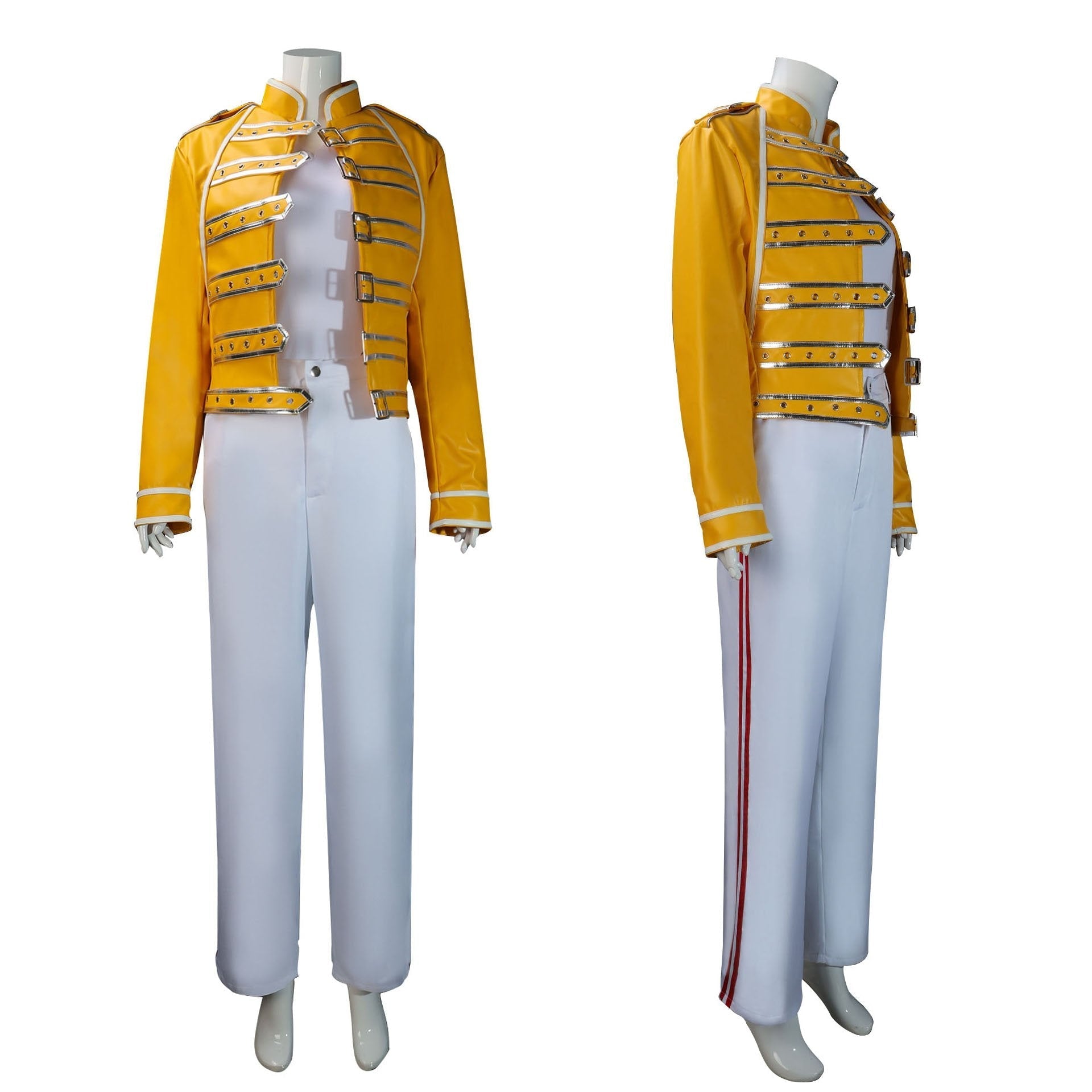 BuyFreddie Mercury Cosplay Costume Queen's Lead Singer Outfit for Adults Now Cheaper With 3 - 5 Days Ship - PajamasBuy