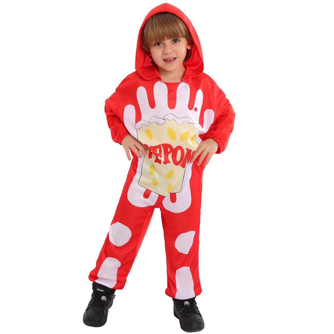 BuyFunny Food French Fries Theme Party Costume For kids Now Cheaper With 3 - 5 Days Ship - PajamasBuy