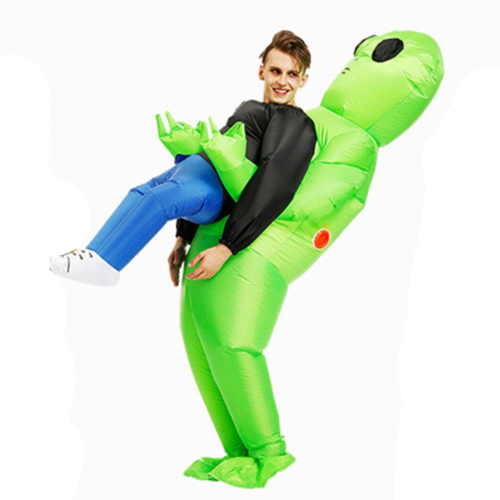 BuyFunny inflatable Alien costume Halloween Party for Adult Kids Now Cheaper With 3 - 5 Days Ship - PajamasBuy