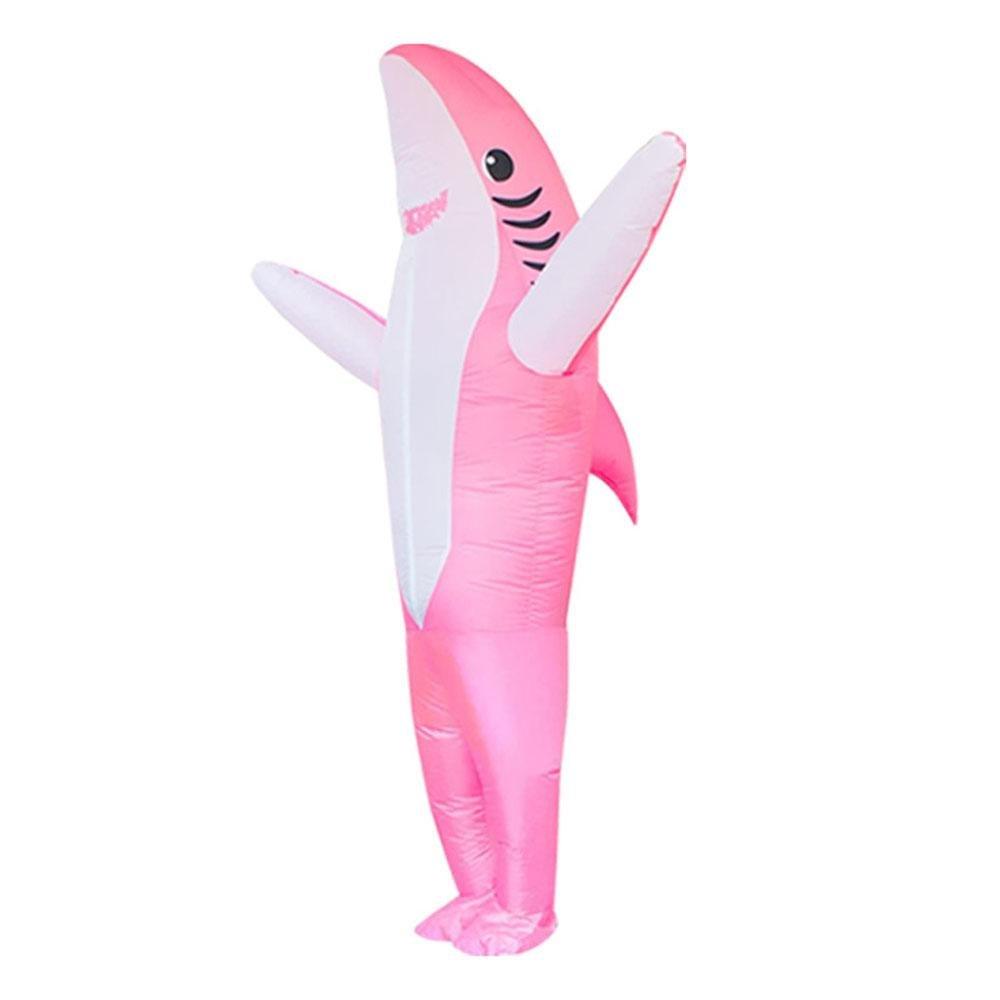 Funny inflatable shark costume Halloween Party for Adult Kids - Pajamasbuy