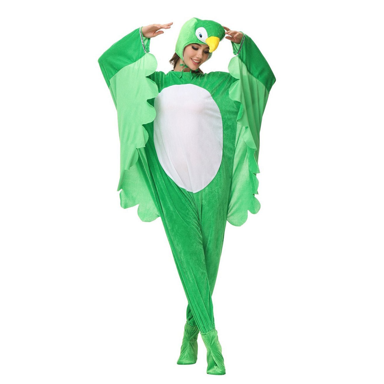 BuyFunny Swan and Parrot Animal Kigurumi Onesies Cosplay Costume Jumpsuit Now Cheaper With 3 - 5 Days Ship - PajamasBuy