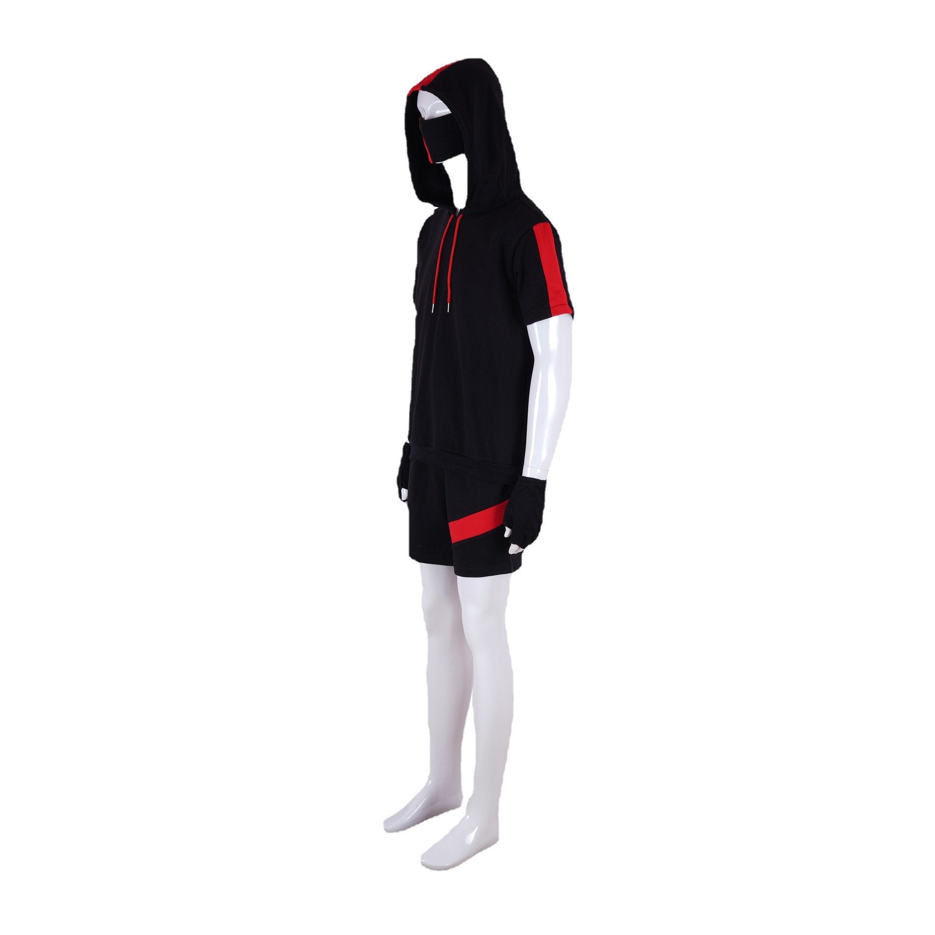 BuyGame Fortnite Ikonik Adult Sweatshirt Outfit Halloween Carnival Suit Cosplay Costume Now Cheaper With 3 - 5 Days Ship - PajamasBuy