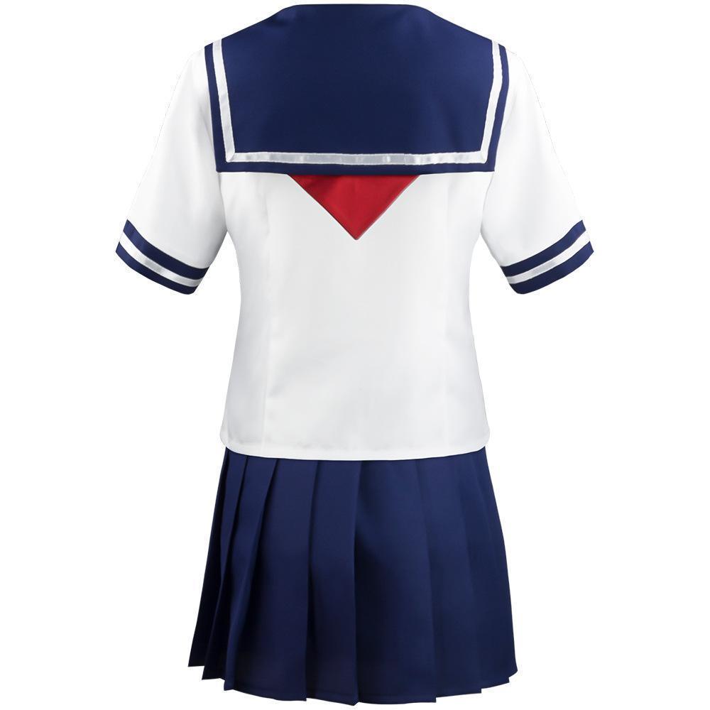 Game Yandere Simulator Cosplay Costume Uniform JK School Uniform Outfit Sailor Suit T-shirt Skirt for Women - Pajamasbuy