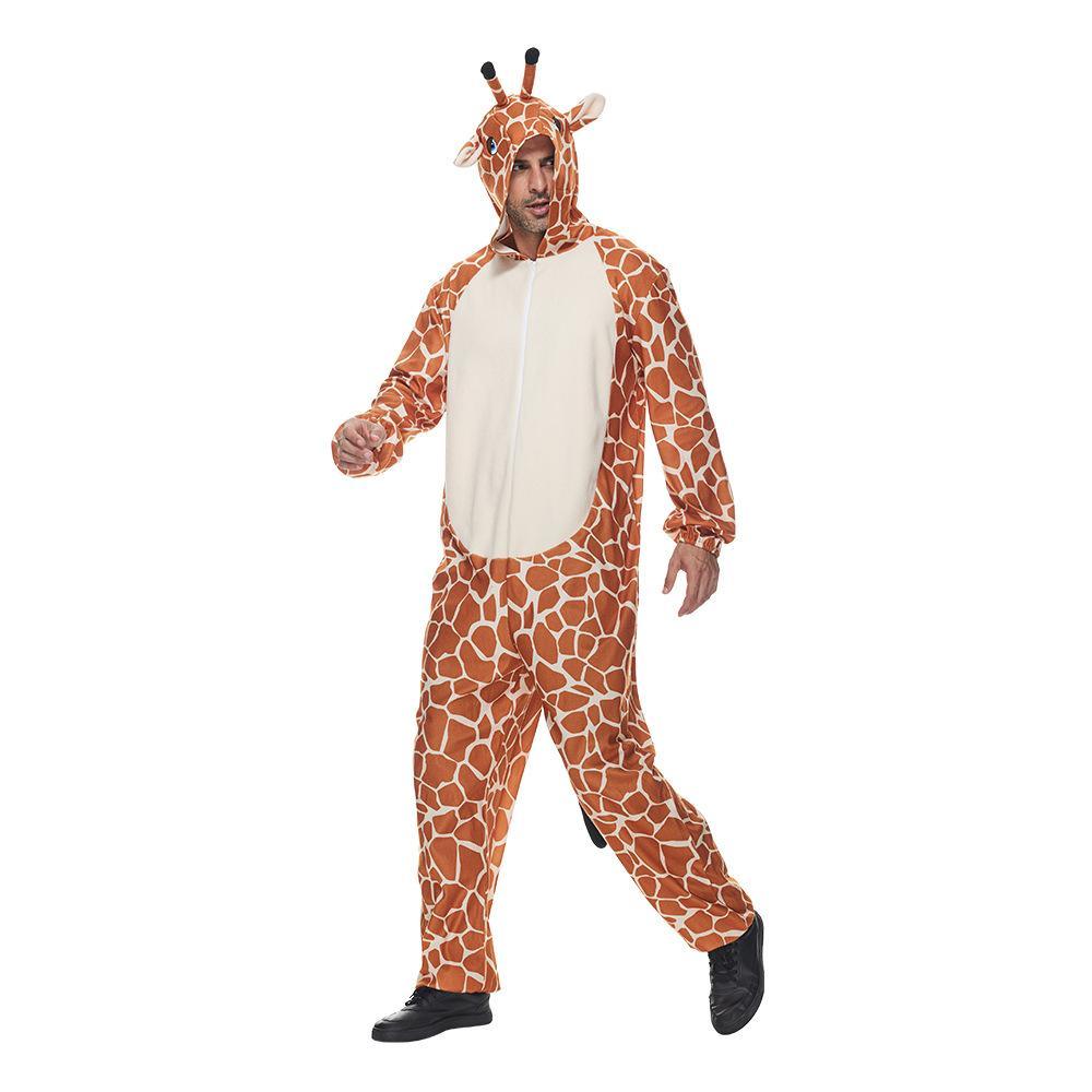 Giraffe Animal Kigurumi Onesie Party Performance Costume for Adults - Pajamasbuy