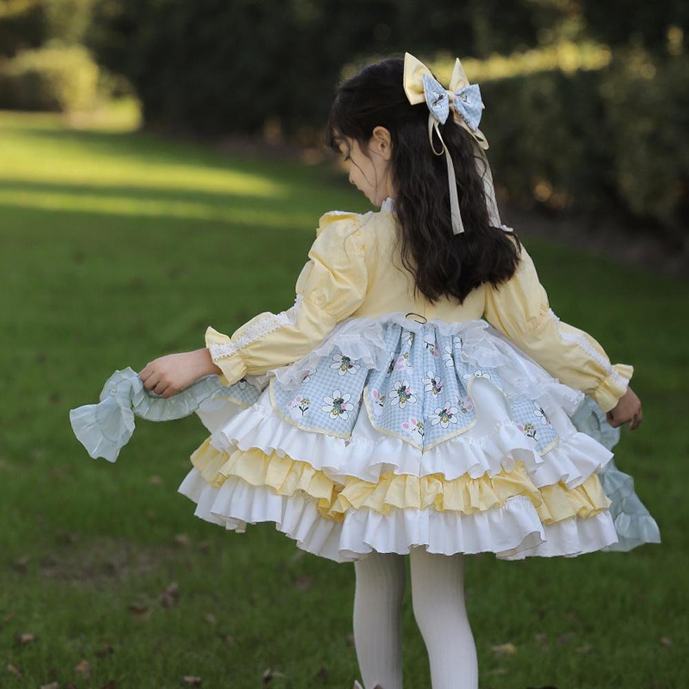 BuyGirls Lolita Dress Kids Cute Tutu Skirt And Hair Accessories Costumes Party Now Cheaper With 3 - 5 Days Ship - PajamasBuy