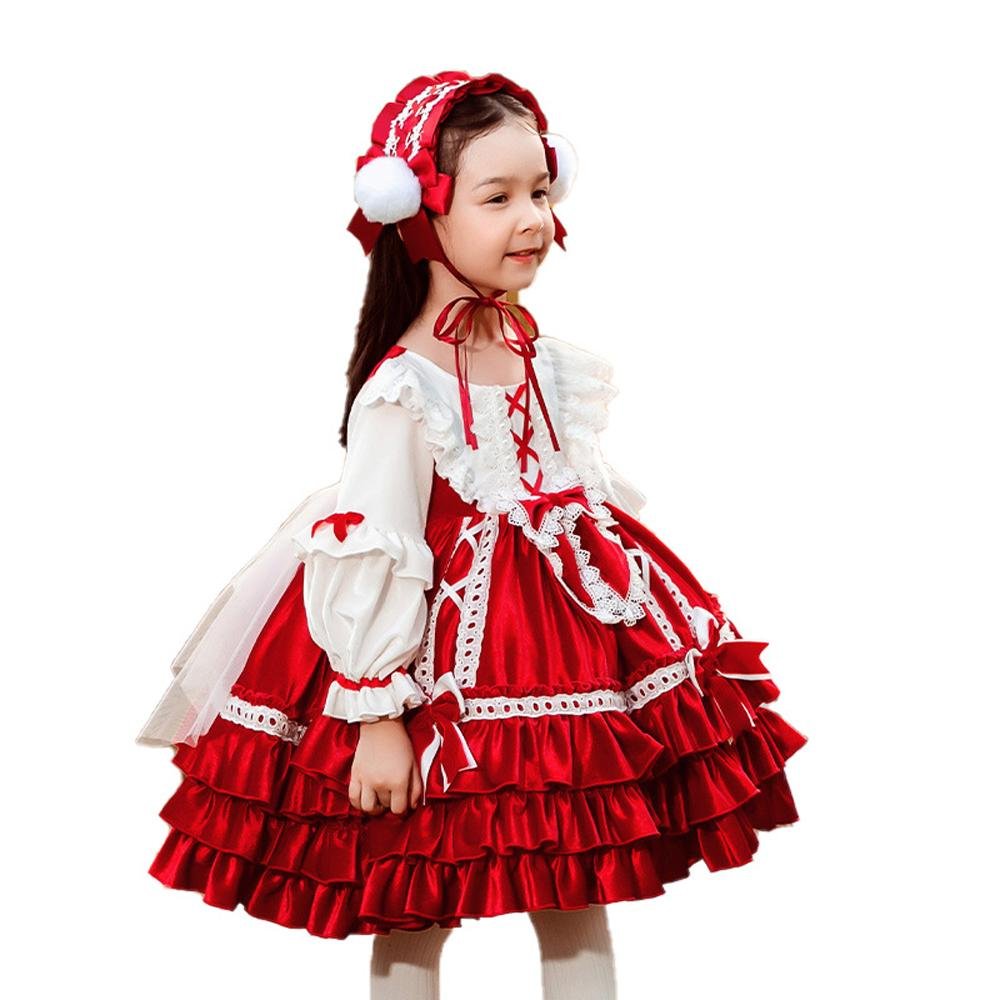 BuyGirls' Lolita princess dress annual Korean velvet Tutu skirt Costumes Party Now Cheaper With 3 - 5 Days Ship - PajamasBuy