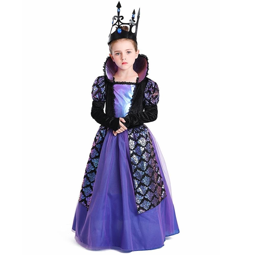 BuyGirl's Twilight - Princess Costume Medieval Purple Court Dress Cosplay Costume Now Cheaper With 3 - 5 Days Ship - PajamasBuy