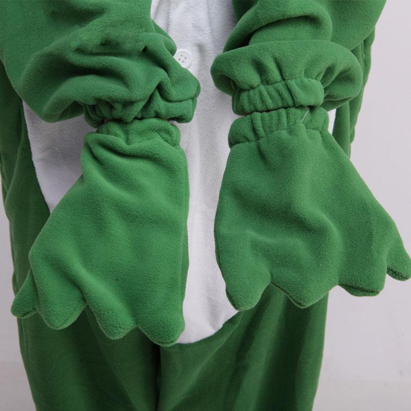 BuyGreen Frog Onesies Hoodie Costume Kigurumi Pajamas Now Cheaper With 3 - 5 Days Ship - PajamasBuy