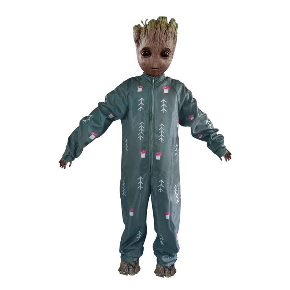 Guardians of the Galaxy Ente Groot jumpsuit Halloween Cosplay Costume Outfits Party Carnival Suit - Pajamasbuy