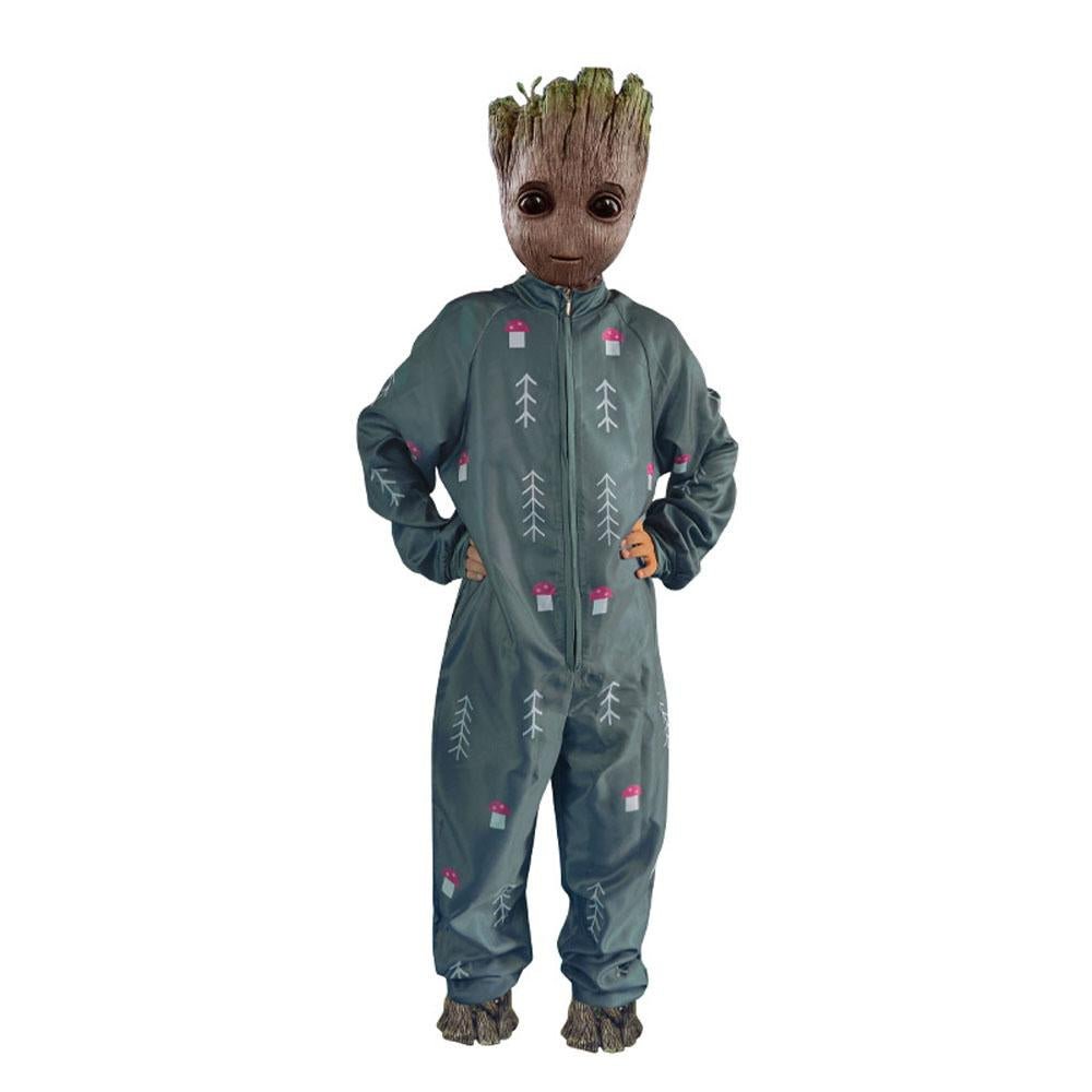 BuyGuardians of the Galaxy Ente Groot jumpsuit Halloween Cosplay Costume Outfits Party Carnival Suit Now Cheaper With 3 - 5 Days Ship - PajamasBuy