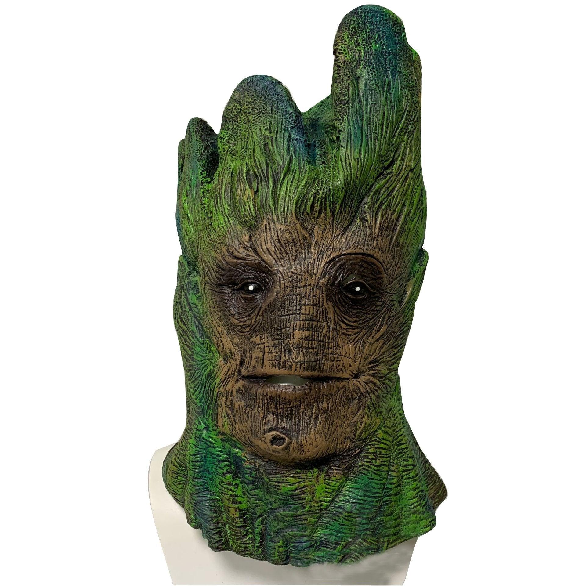 Guardians of the Galaxy Groot Mask latex Halloween - Pajamasbuy