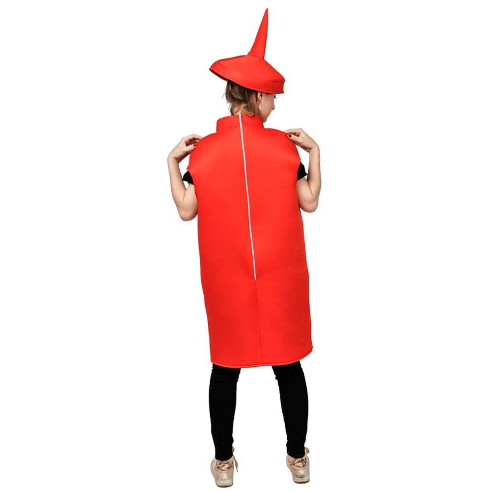 BuyHalloween Adult Couples Mustard Ketchup jumpsuit Costume Cosplay Party Now Cheaper With 3 - 5 Days Ship - PajamasBuy