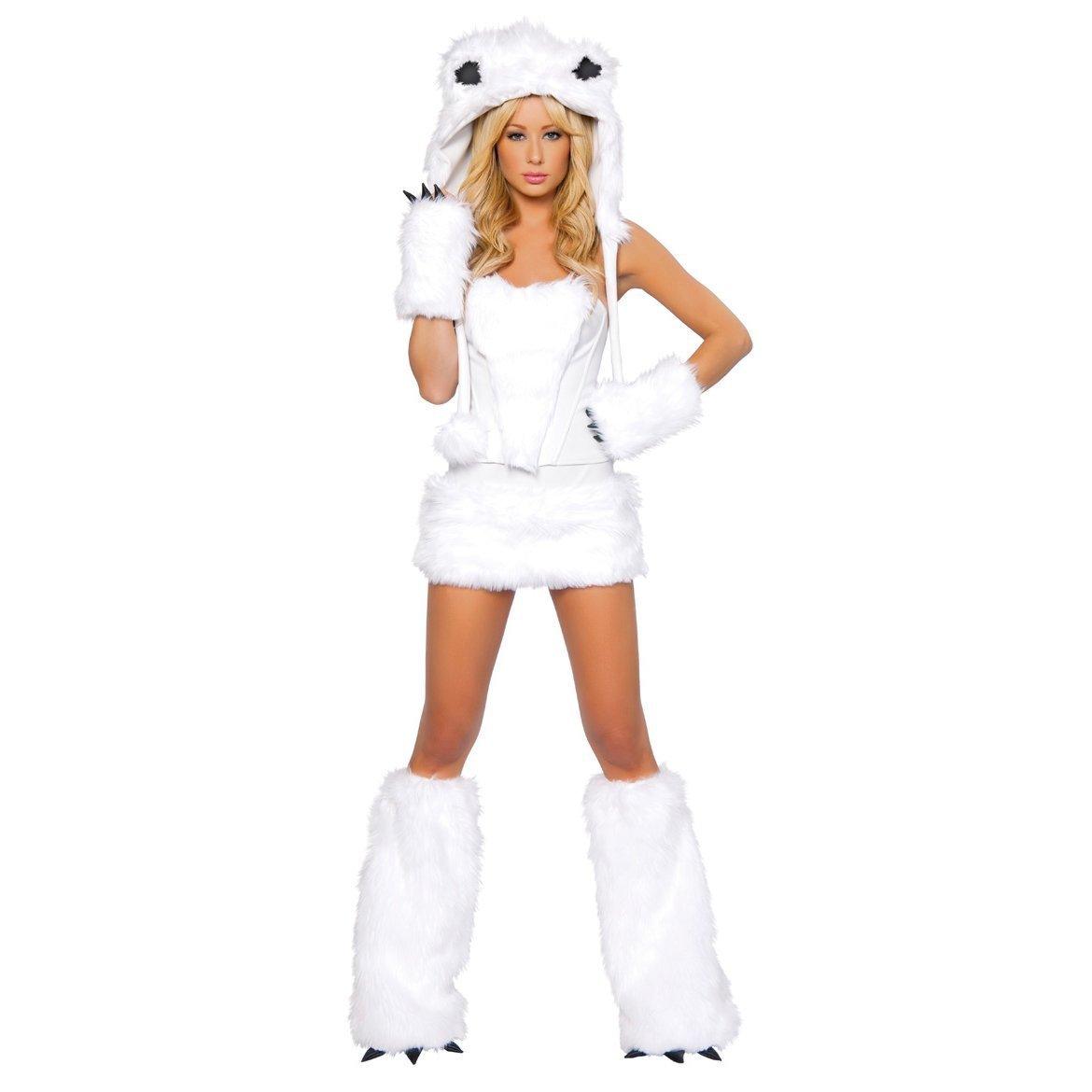 Halloween Adult Women's Polar Bear AR Wicked Cosplay Costume - Pajamasbuy