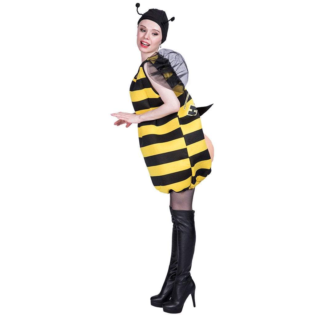 BuyHalloween Bumble Bee Cosplay Costumes Party Animal Outfit Dress Up For Adults Now Cheaper With 3 - 5 Days Ship - PajamasBuy