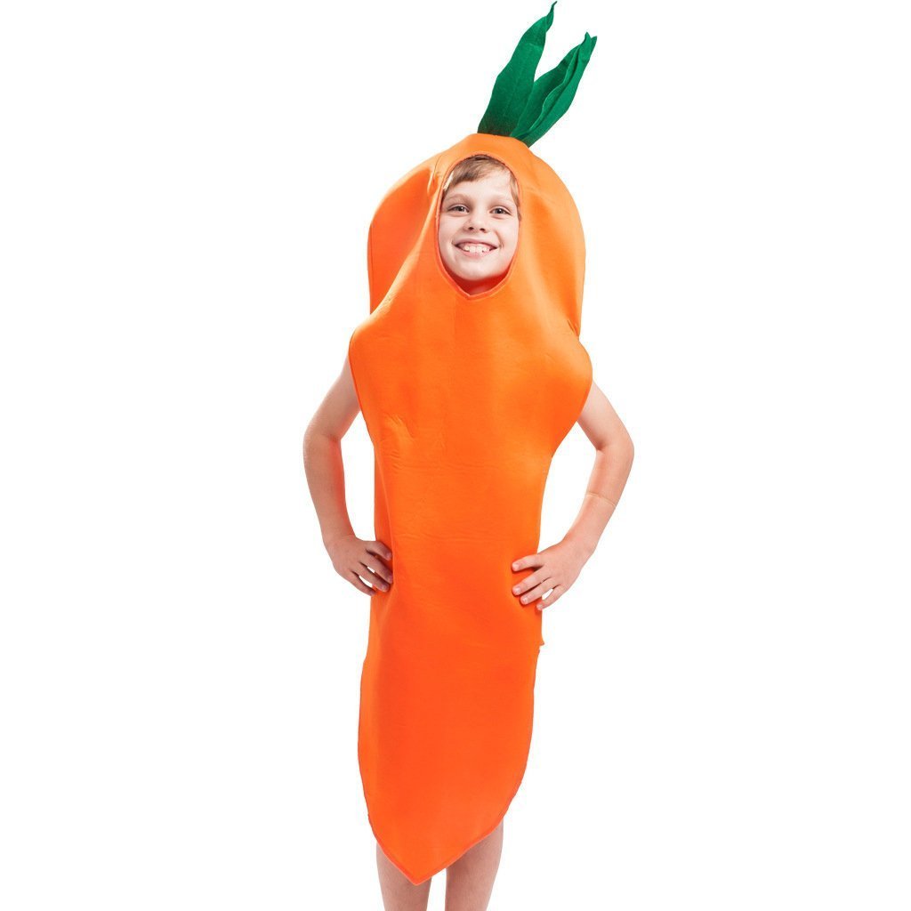 BuyHalloween Carrot Carnival Vegetable Cosplay Christmas Costume for Kids Now Cheaper With 3 - 5 Days Ship - PajamasBuy