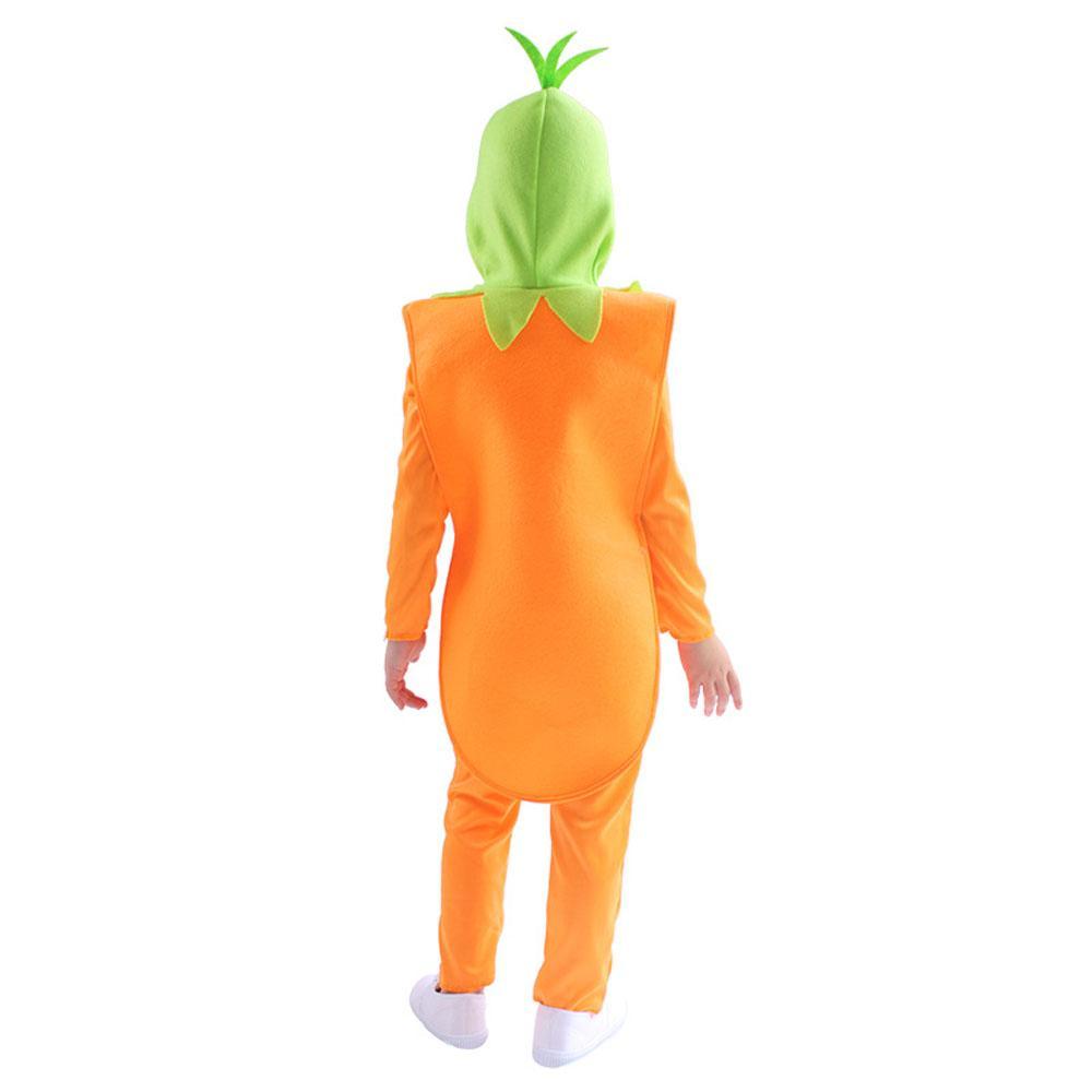 BuyHalloween Carrot Cosplay Costumes Romper Onesie Cute Jumpsuit Outfit for Kids Now Cheaper With 3 - 5 Days Ship - PajamasBuy