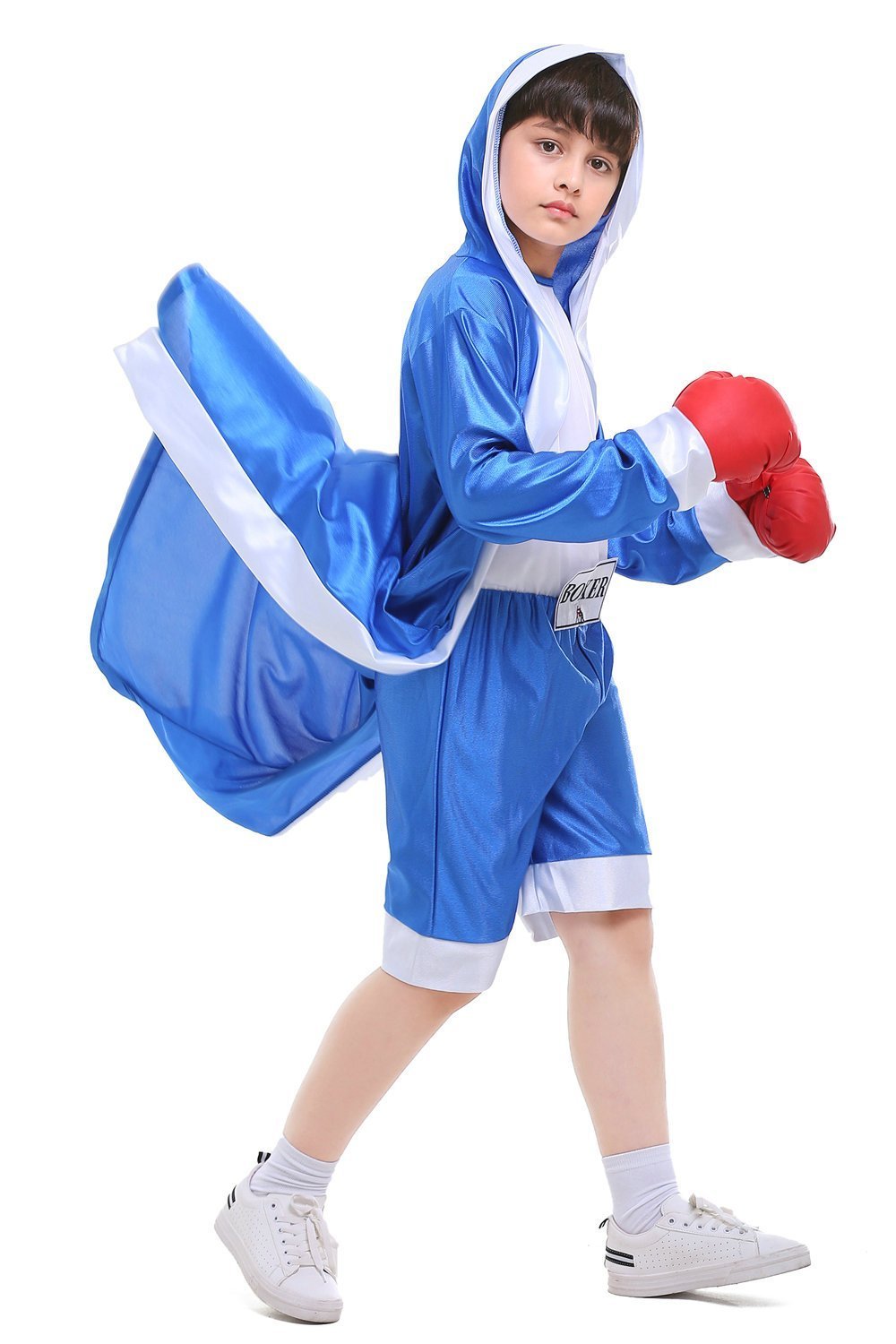 BuyHalloween Child Boys Champion Boxer Uniform Costume Sportswearing Now Cheaper With 3 - 5 Days Ship - PajamasBuy